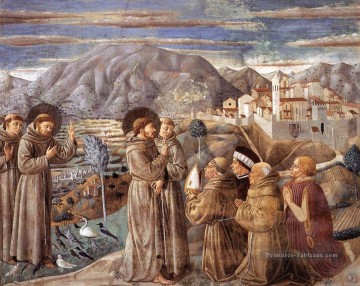  gozzoli - scènes de la vie de St Francis Scene 7south wall Benozzo Gozzoli